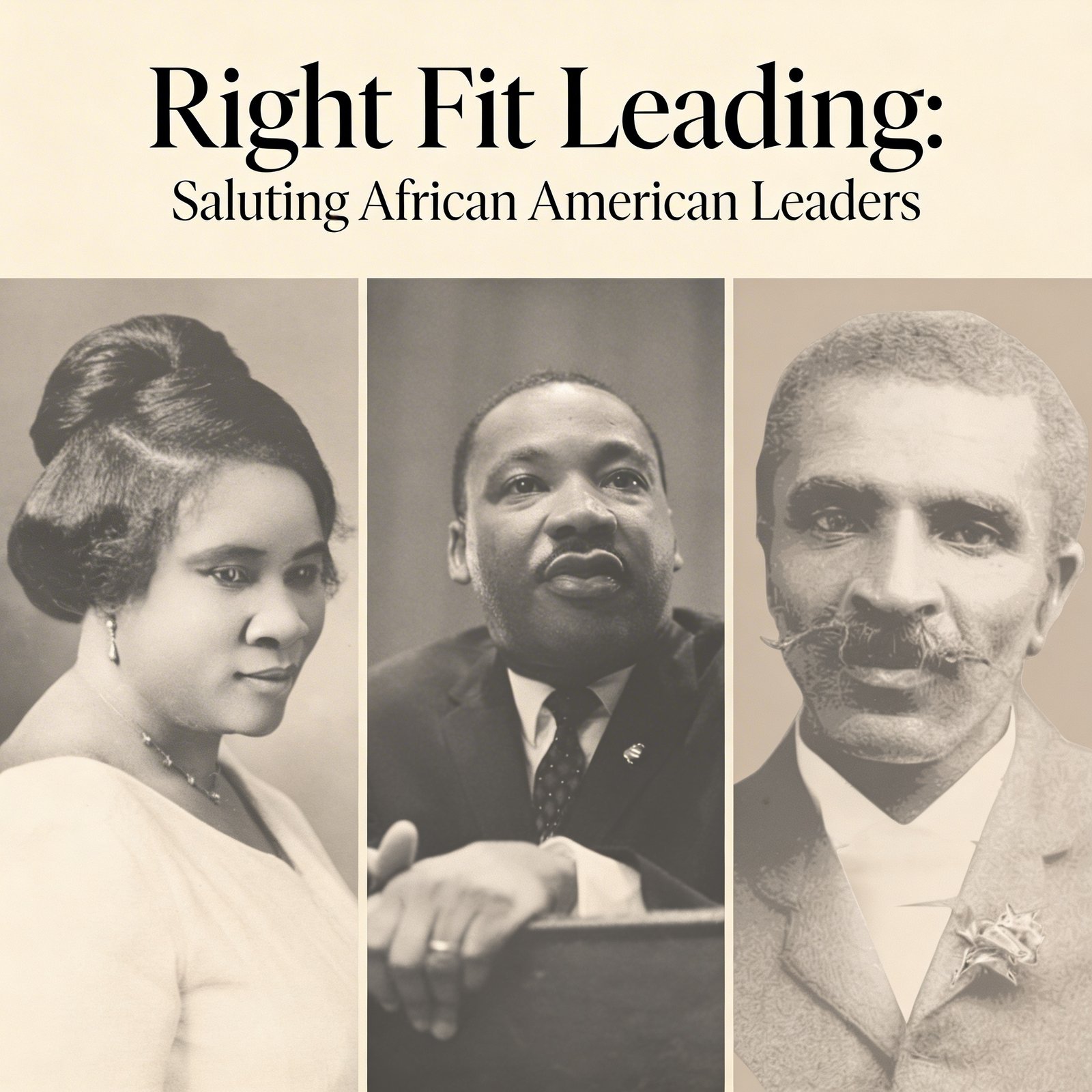 Blog Right Fit Leading: Saluting African American Leaders